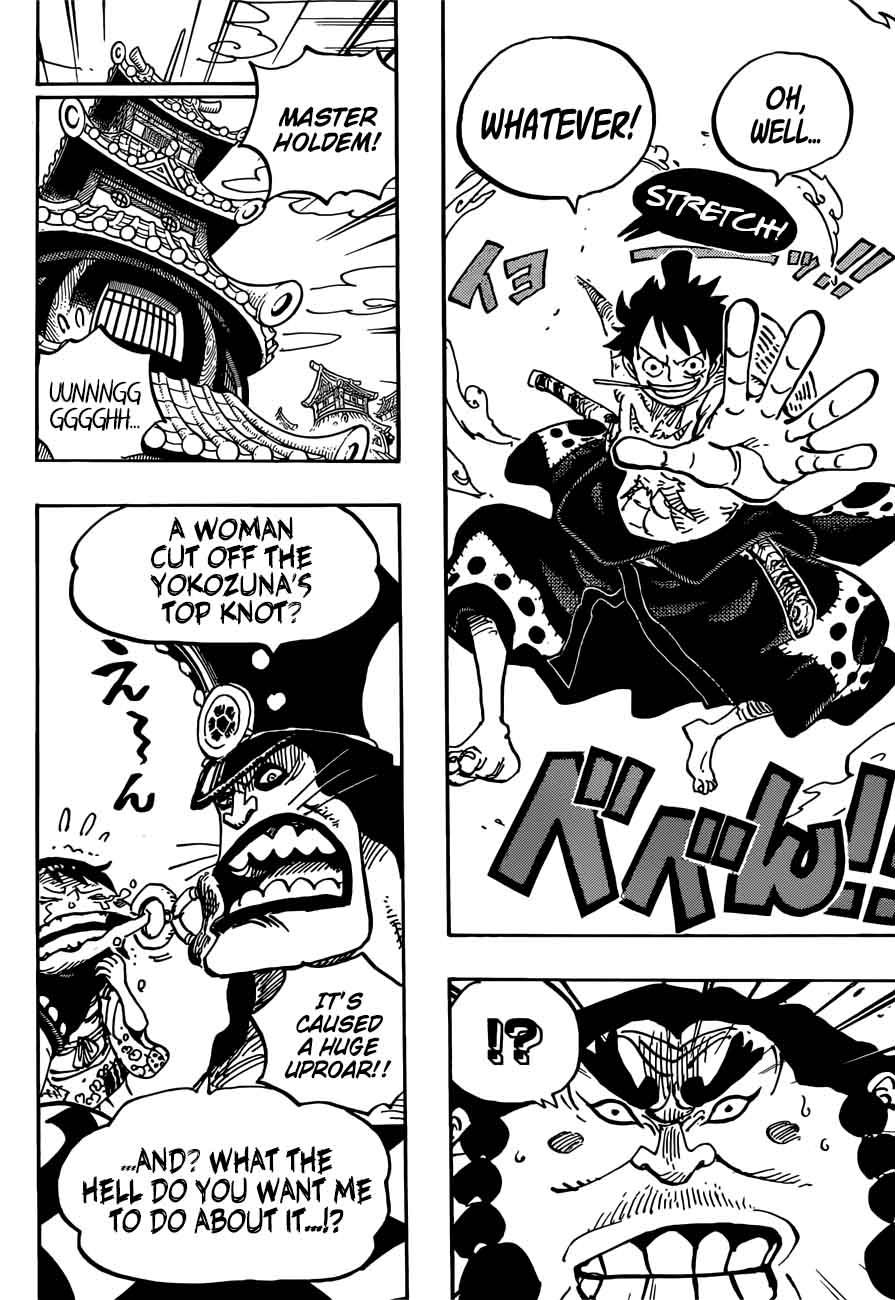 One Piece Chapter 916 page 10 - Chapter 916: Wano Country Grand Sumo Tournament