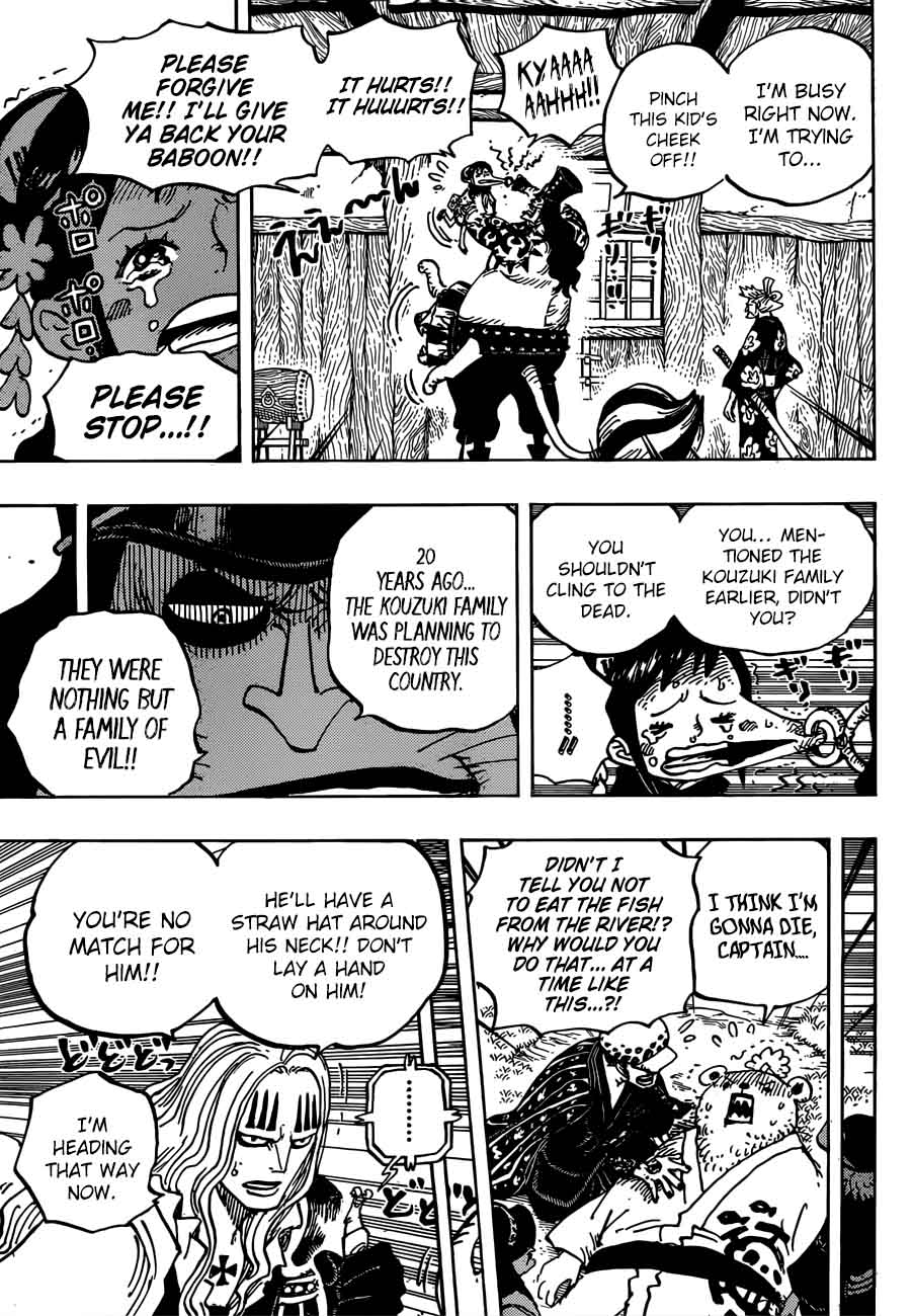 One Piece Chapter 916 page 11 - Chapter 916: Wano Country Grand Sumo Tournament
