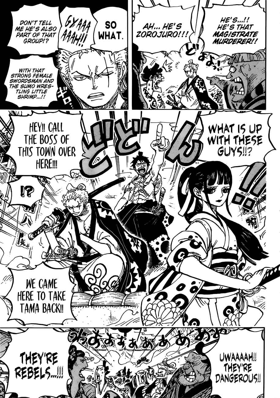 One Piece Chapter 916 page 14 - Chapter 916: Wano Country Grand Sumo Tournament