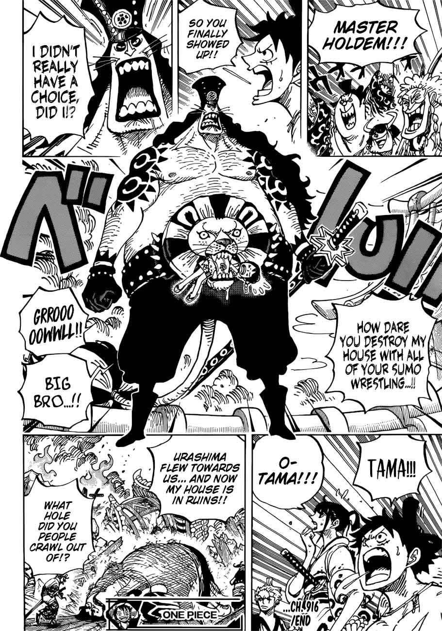 One Piece Chapter 916 page 17 - Chapter 916: Wano Country Grand Sumo Tournament