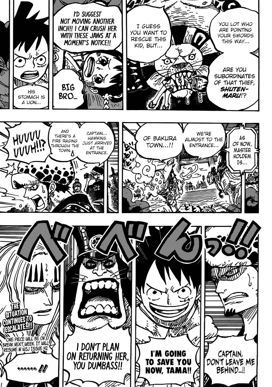 One Piece Chapter 916 page 18 - Chapter 916: Wano Country Grand Sumo Tournament