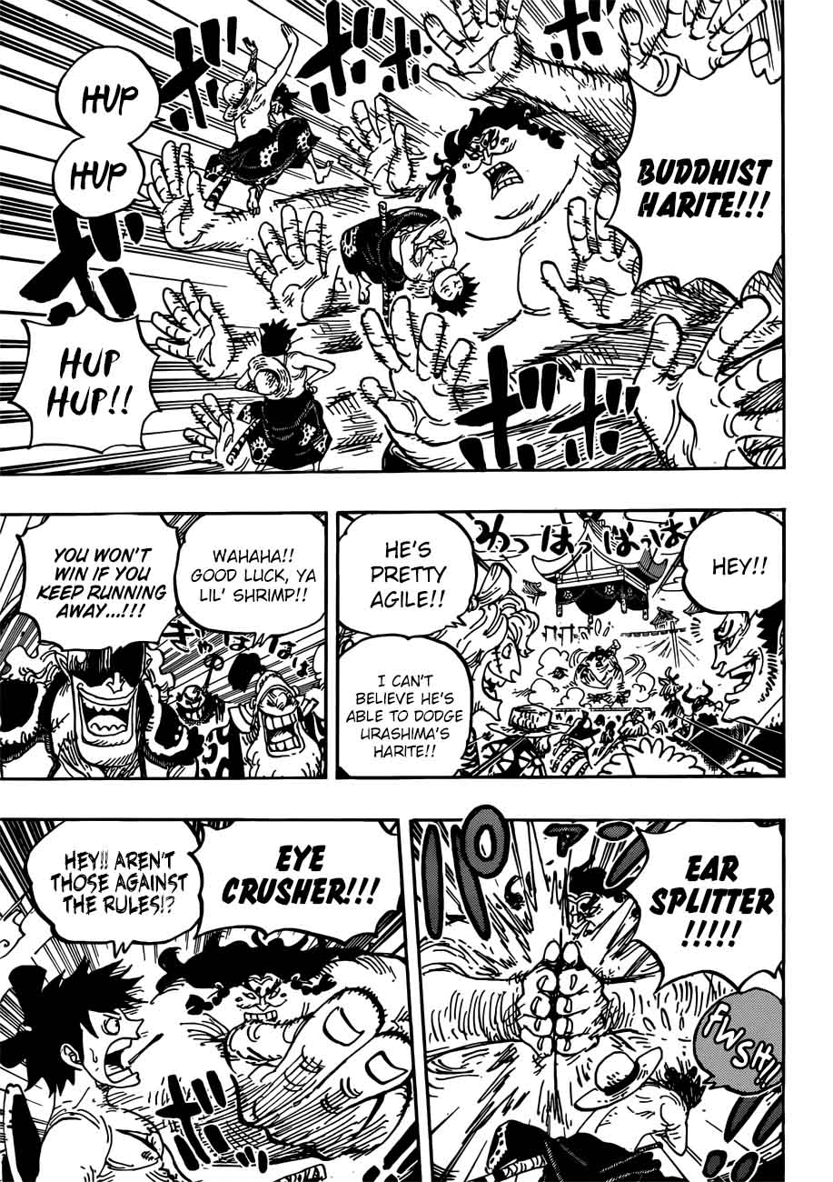 One Piece Chapter 916 page 9 - Chapter 916: Wano Country Grand Sumo Tournament