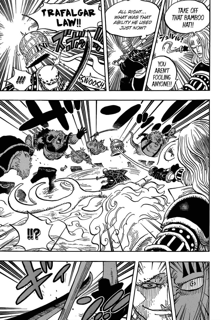 One Piece Chapter 918 page 9 - Chapter 918: Luffy-tarou Returns the Favor