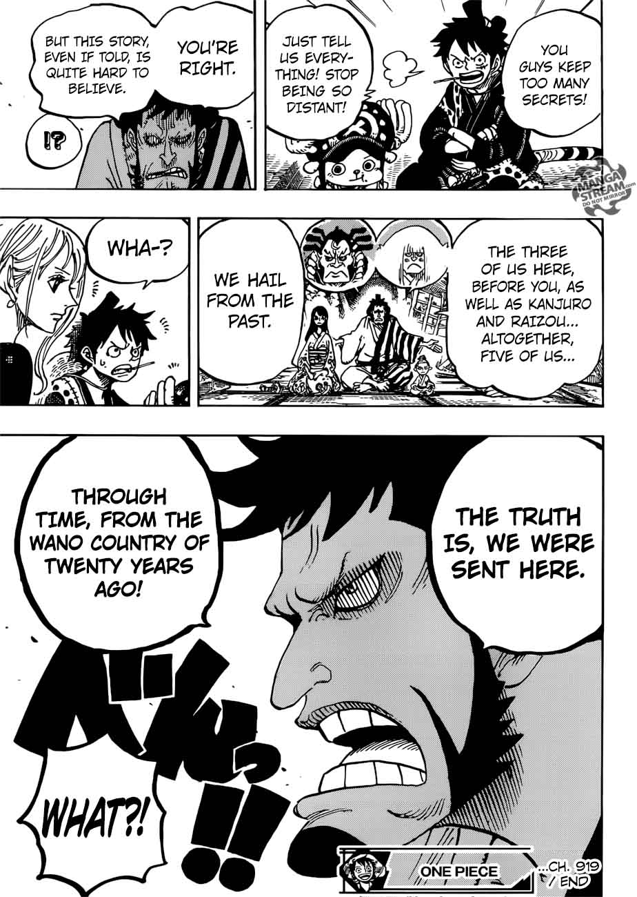 One Piece Chapter 919 page 15 - Chapter 919: The Ruins of Oden Castle
