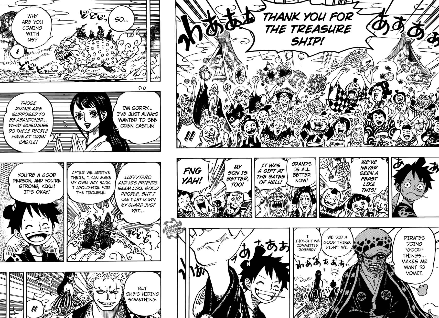 One Piece Chapter 919 page 4 - Chapter 919: The Ruins of Oden Castle