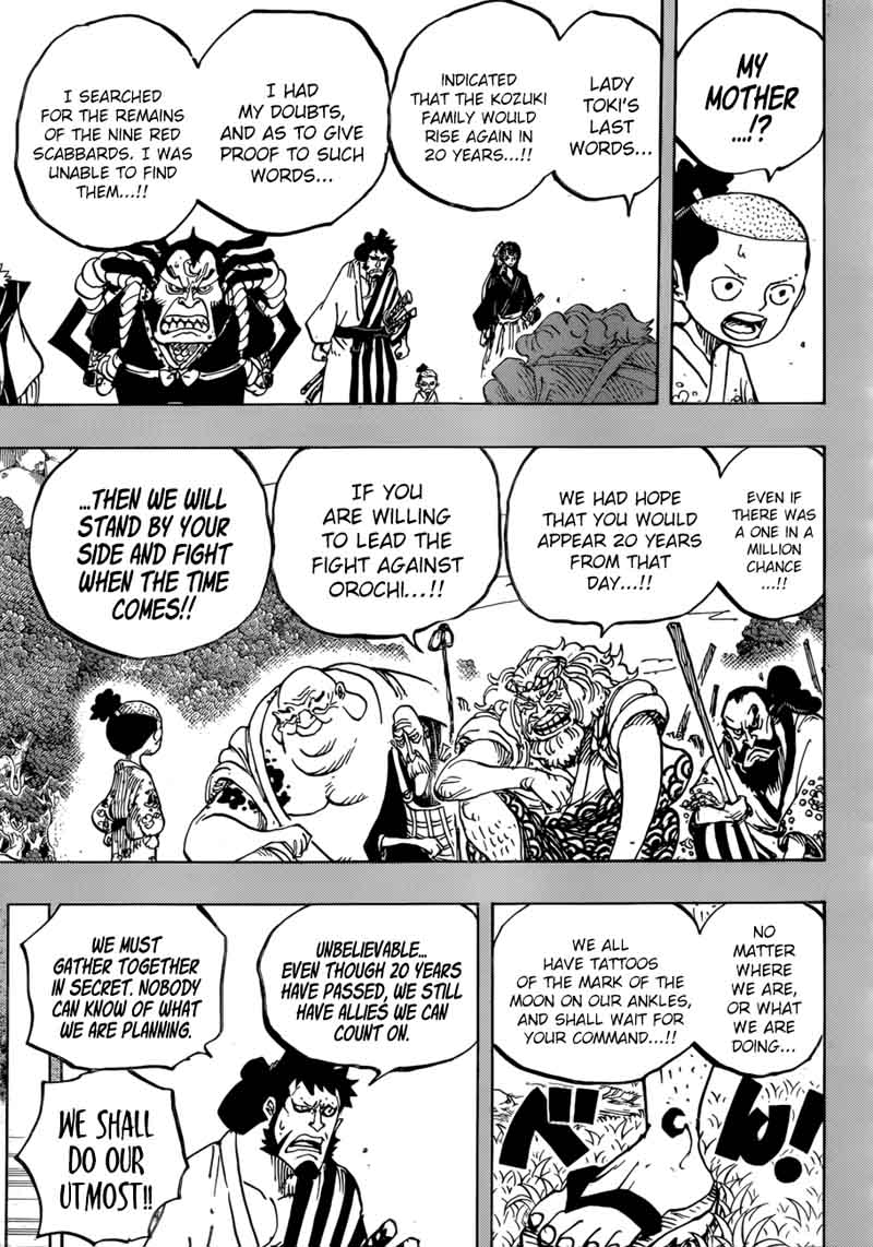 One Piece Chapter 920 page 12 - Chapter 920: I Love Oden
