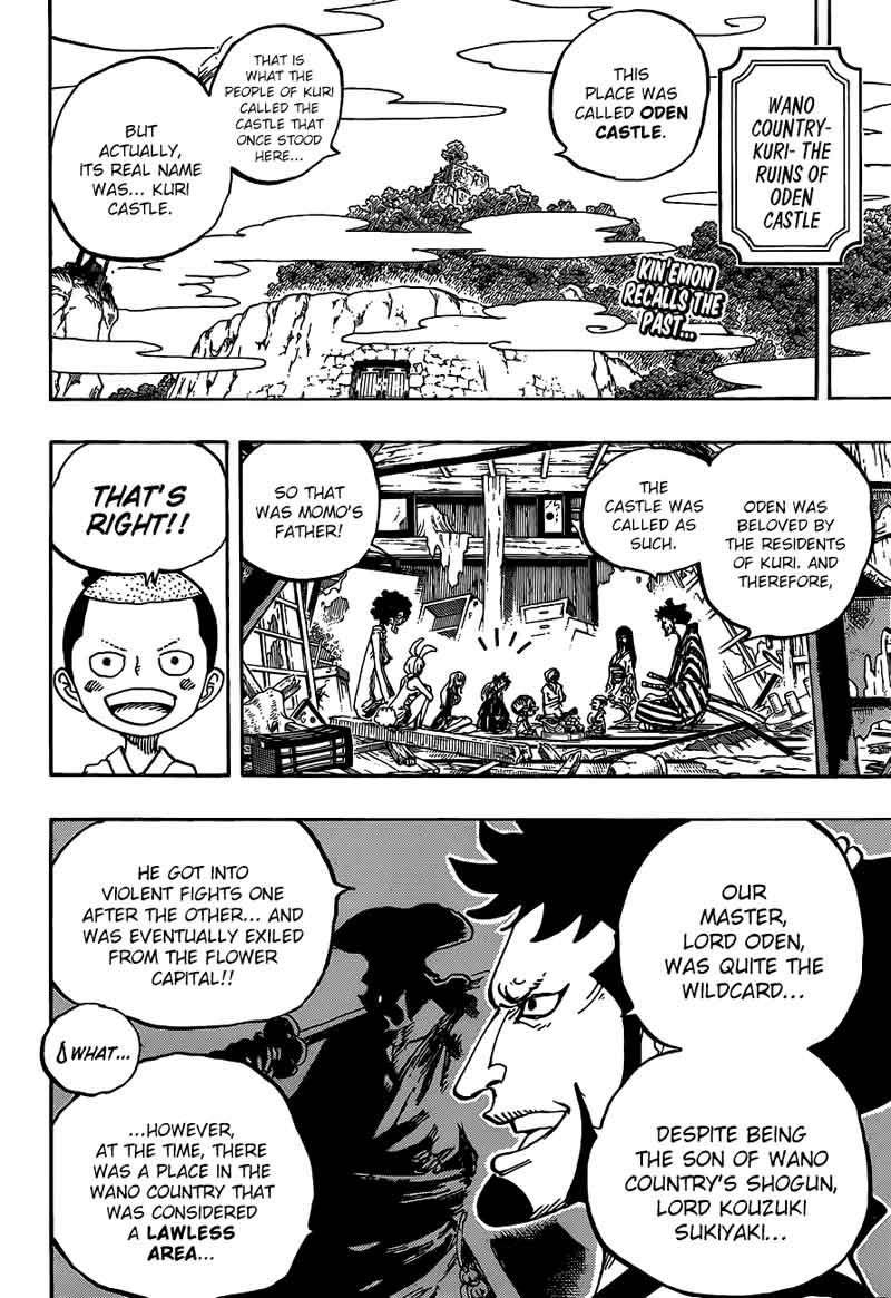 One Piece Chapter 920 page 2 - Chapter 920: I Love Oden