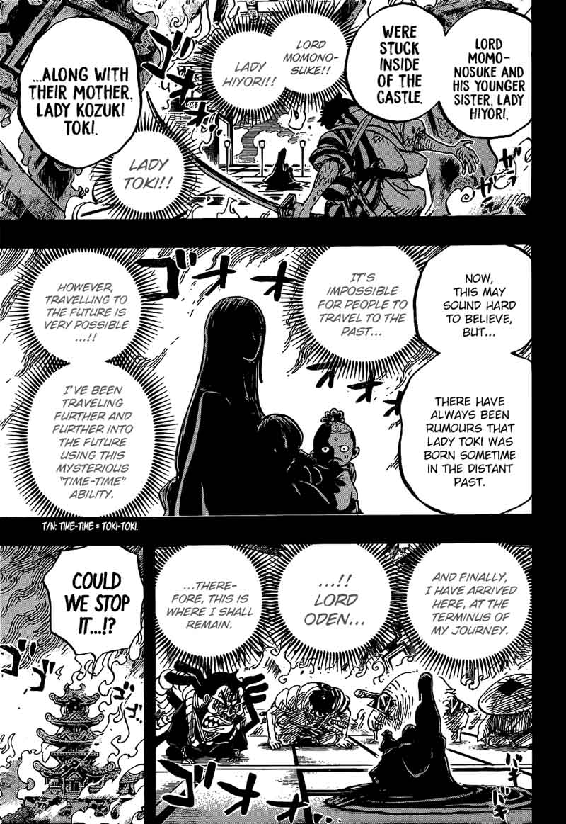 One Piece Chapter 920 page 8 - Chapter 920: I Love Oden