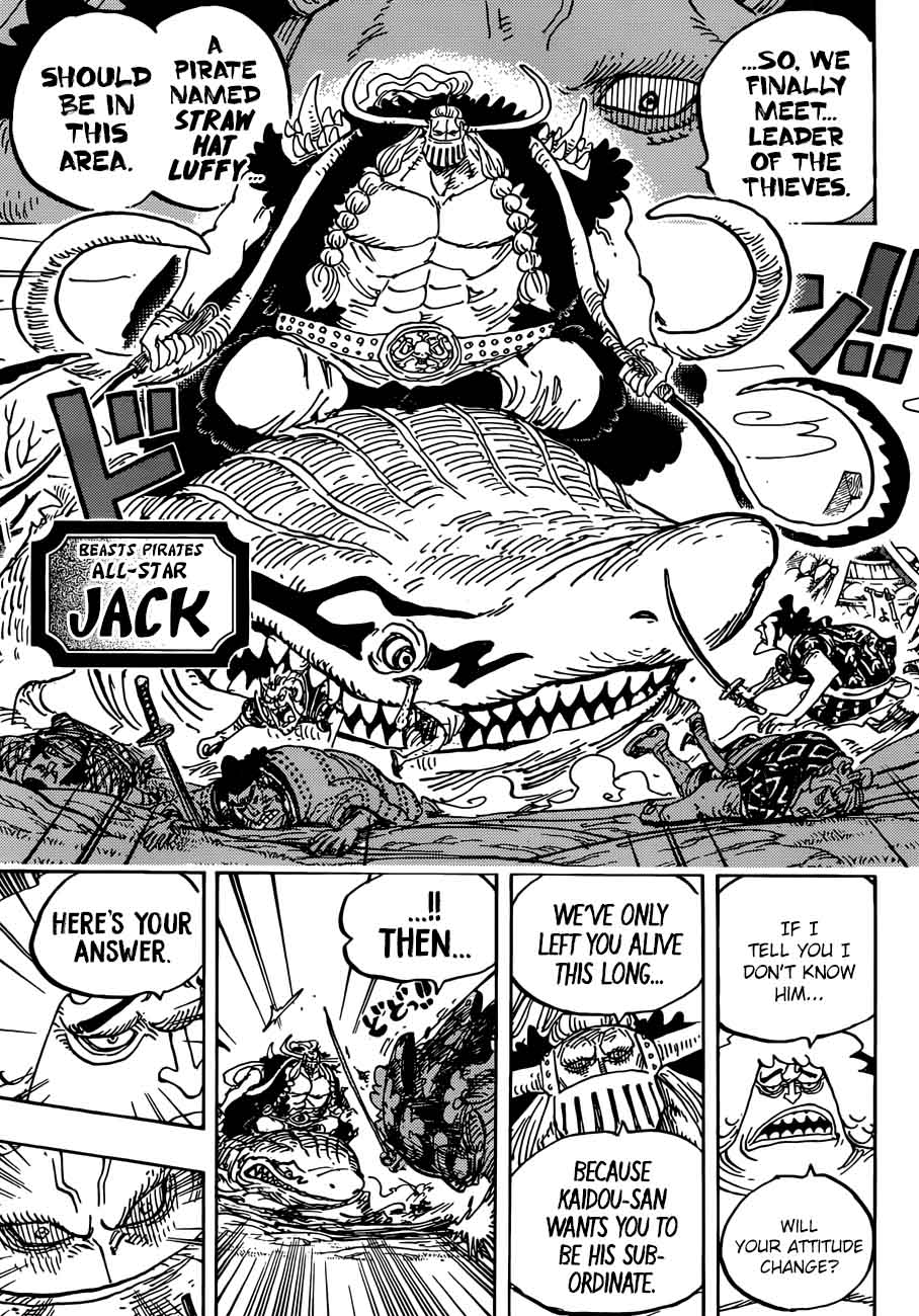 One Piece manga, chapter 921, page 14 of 21