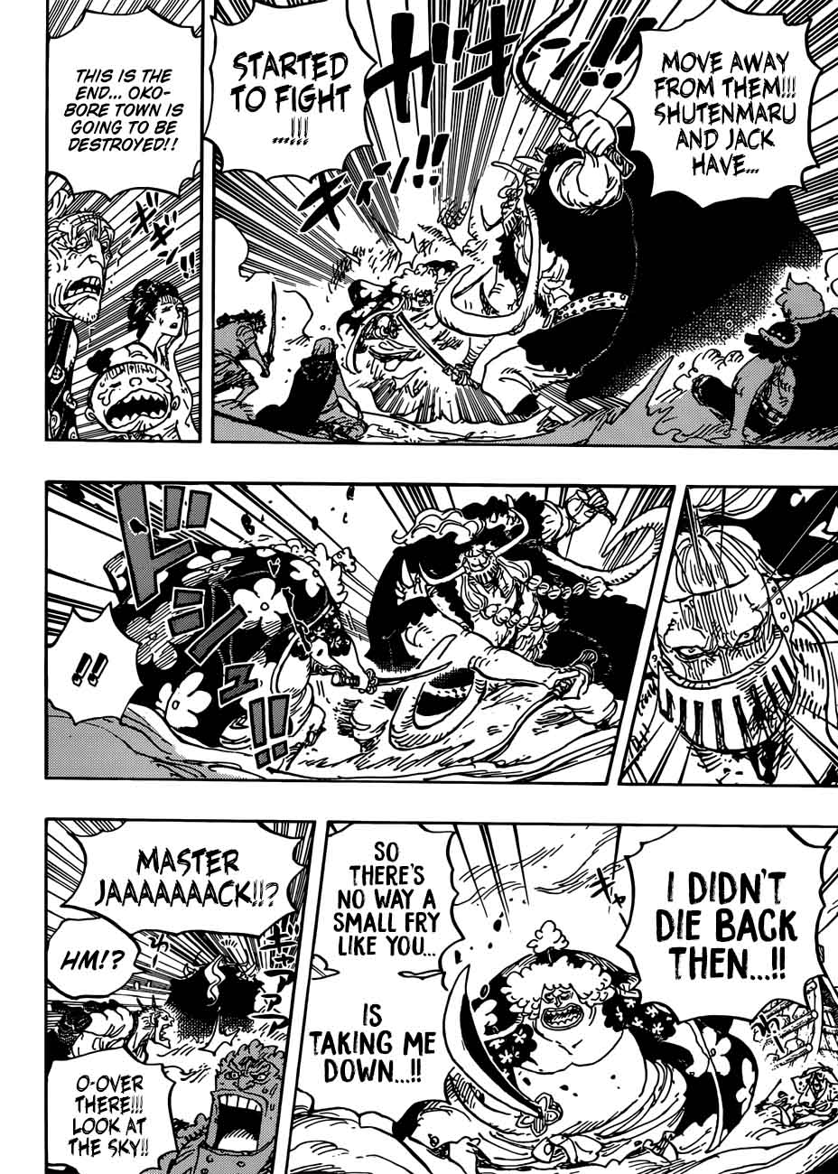 One Piece manga, chapter 921, page 16 of 21