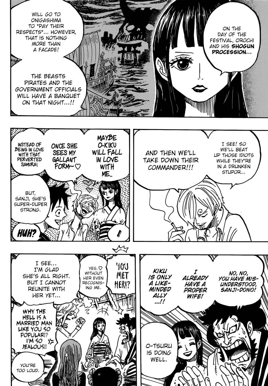 One Piece manga, chapter 921, page 5 of 21