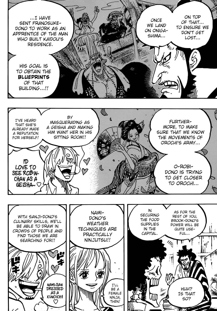 One Piece manga, chapter 921, page 7 of 21