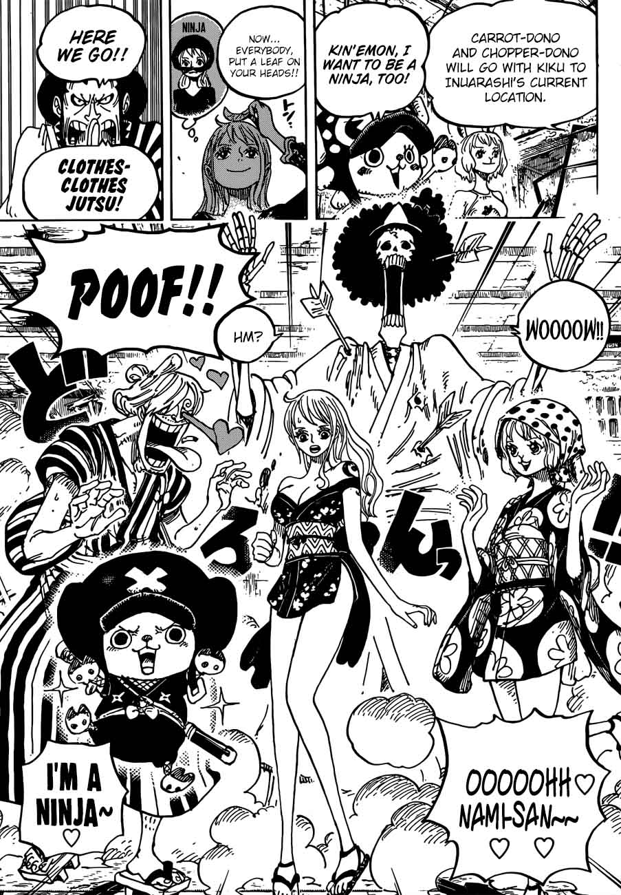 One Piece manga, chapter 921, page 8 of 21