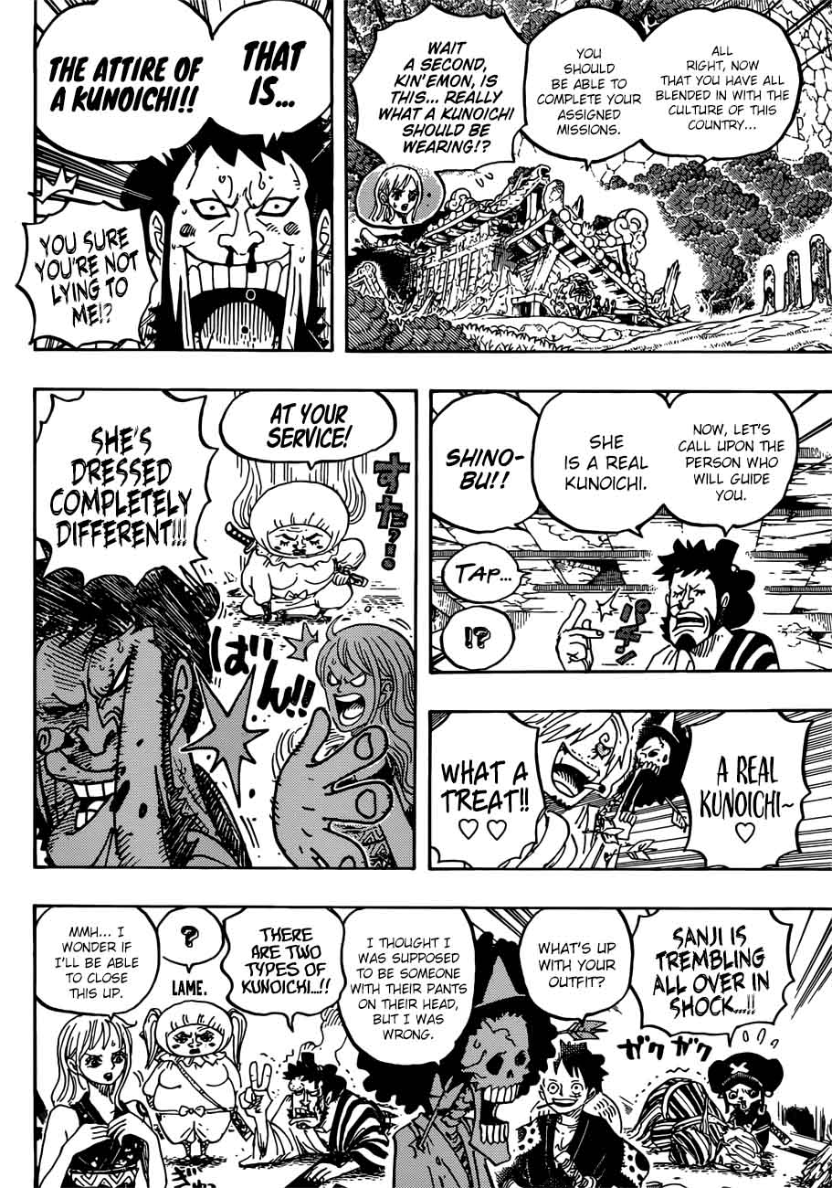 One Piece manga, chapter 921, page 9 of 21