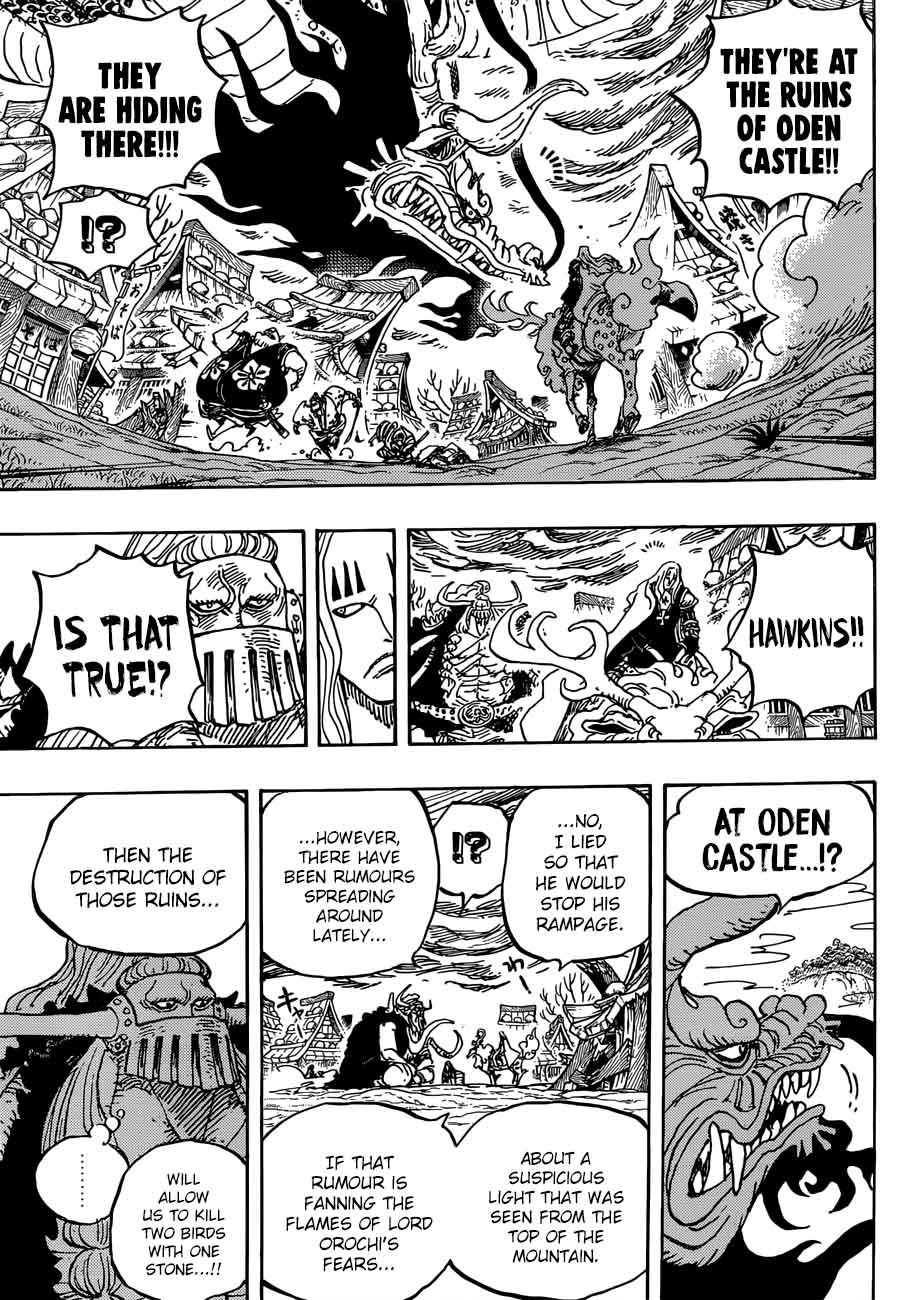 One Piece Chapter 922 page 10 - Chapter 922: Governor-General Kaidou of the Beasts Pirates