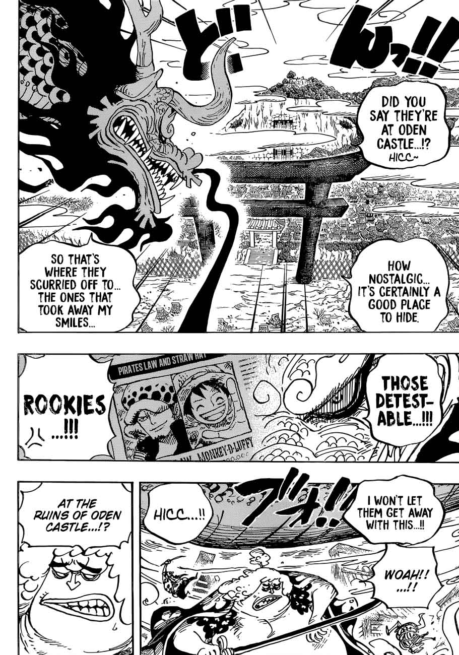 One Piece Chapter 922 page 11 - Chapter 922: Governor-General Kaidou of the Beasts Pirates
