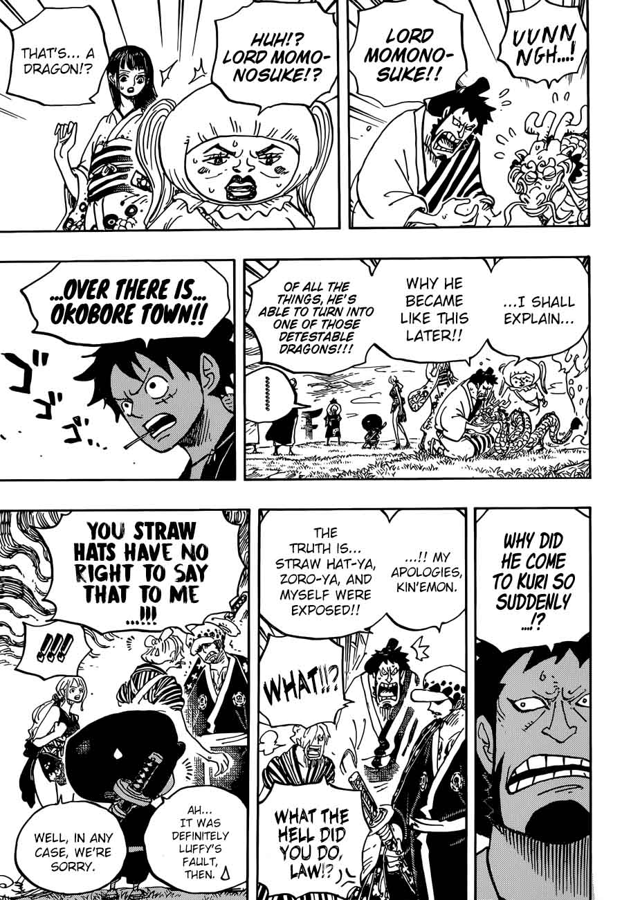 One Piece Chapter 922 page 3 - Chapter 922: Governor-General Kaidou of the Beasts Pirates