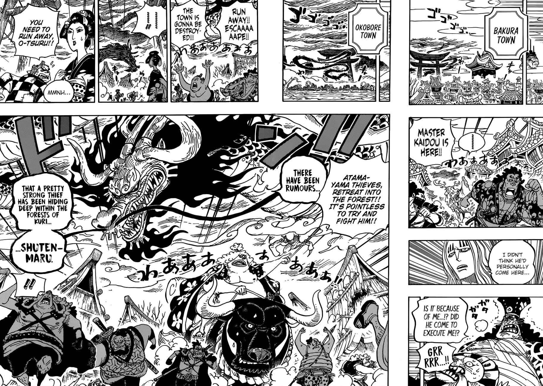 One Piece Chapter 922 page 6 - Chapter 922: Governor-General Kaidou of the Beasts Pirates