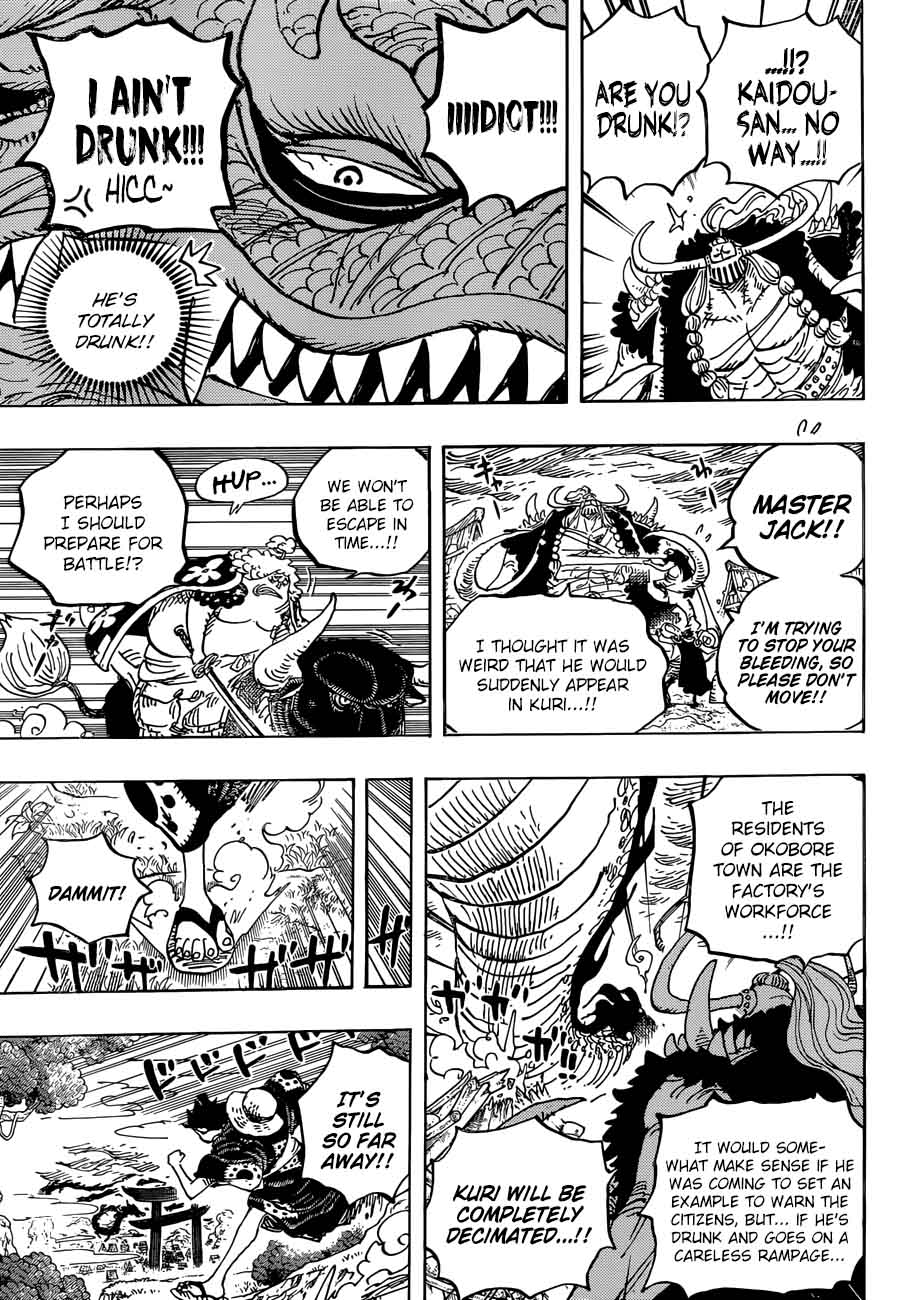 One Piece Chapter 922 page 8 - Chapter 922: Governor-General Kaidou of the Beasts Pirates