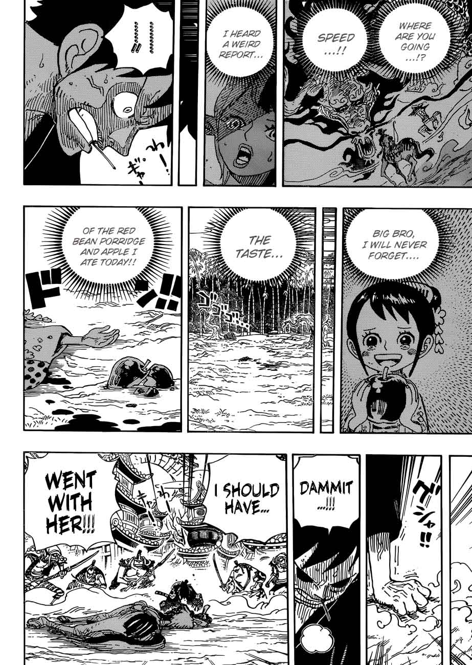One Piece Chapter 923 page 5 - Chapter 923: Emperor of the Sea Kaidou vs. Luffy