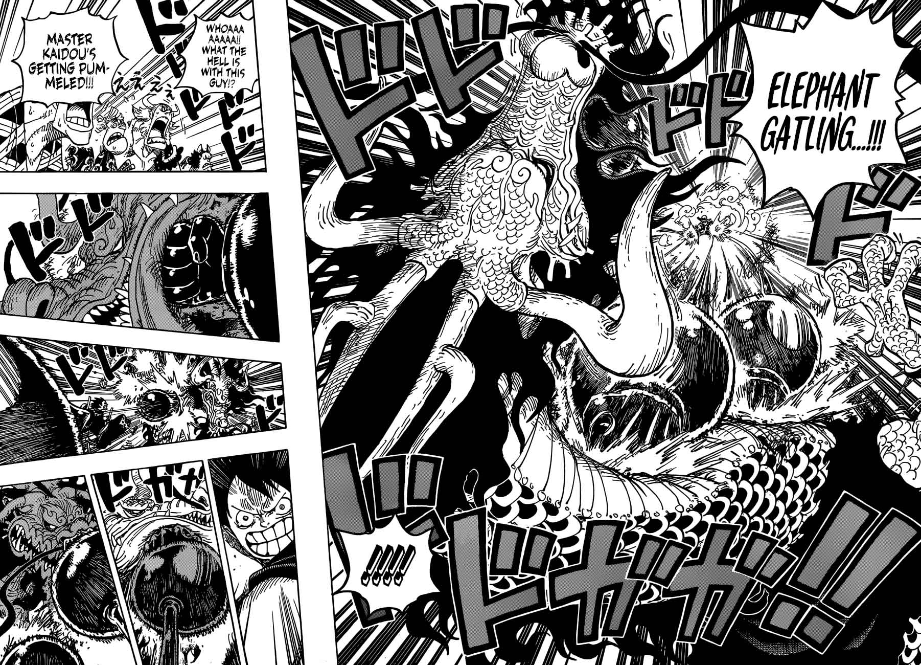 One Piece Chapter 923 page 9 - Chapter 923: Emperor of the Sea Kaidou vs. Luffy