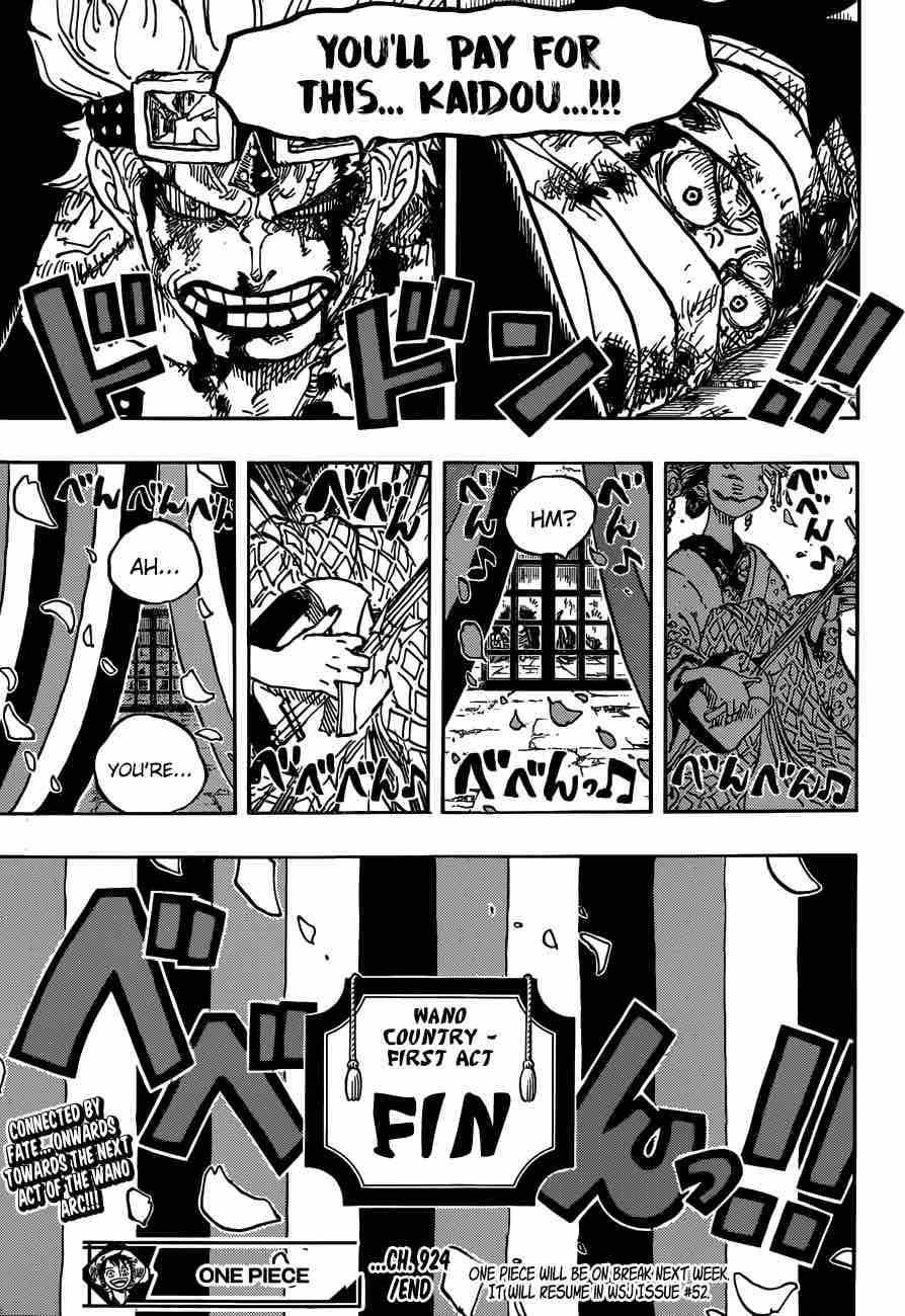 One Piece Chapter 924 page 15 - Chapter 924: Ha