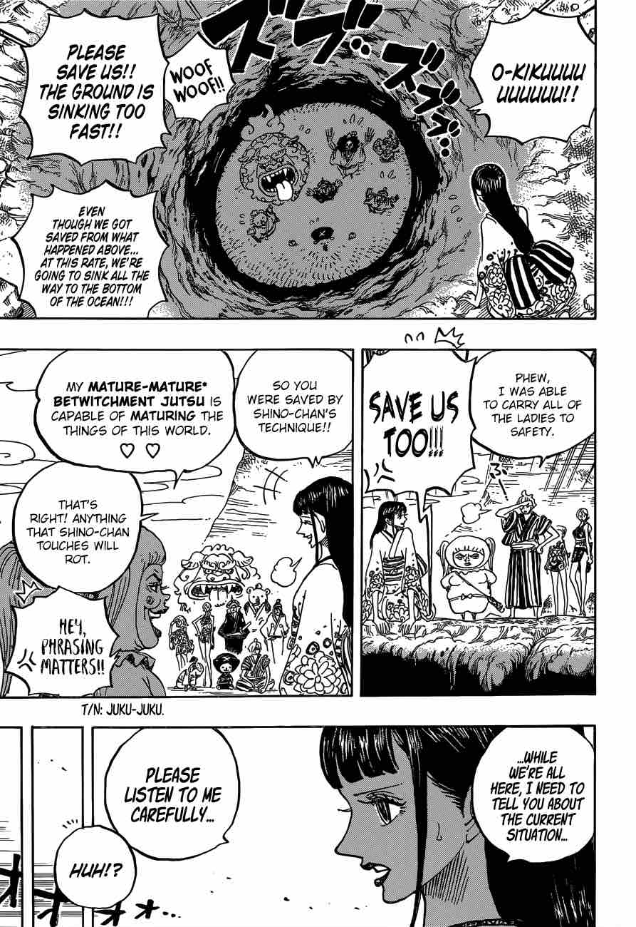 One Piece Chapter 924 page 9 - Chapter 924: Ha