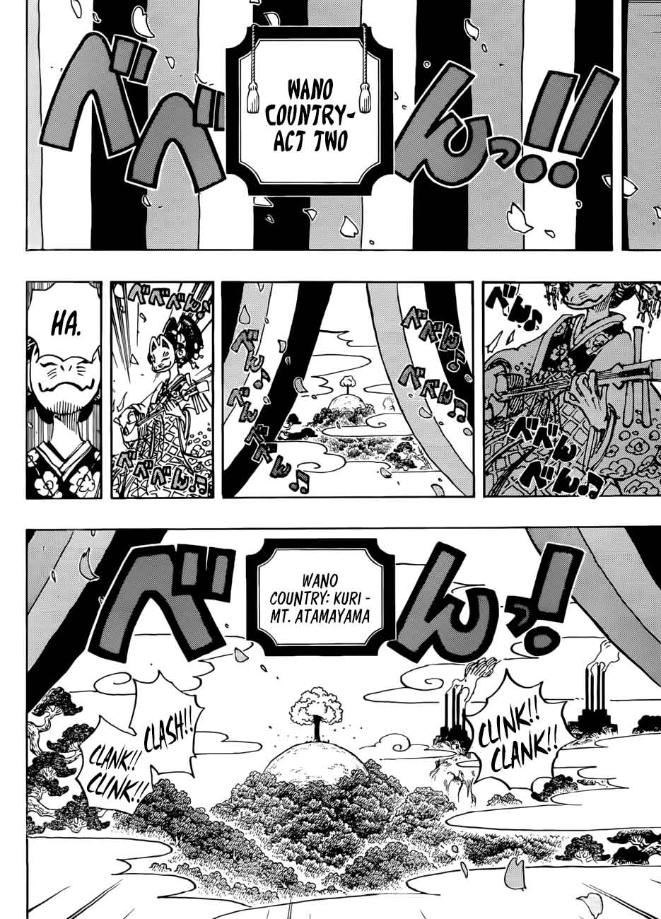 One Piece Chapter 925 page 11 - Chapter 925: Blank