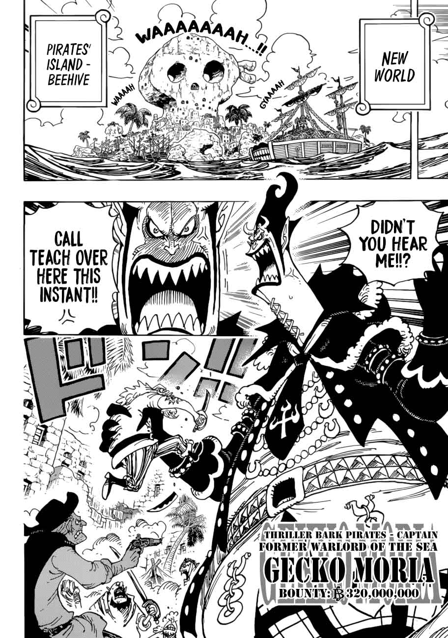 One Piece Chapter 925 page 4 - Chapter 925: Blank