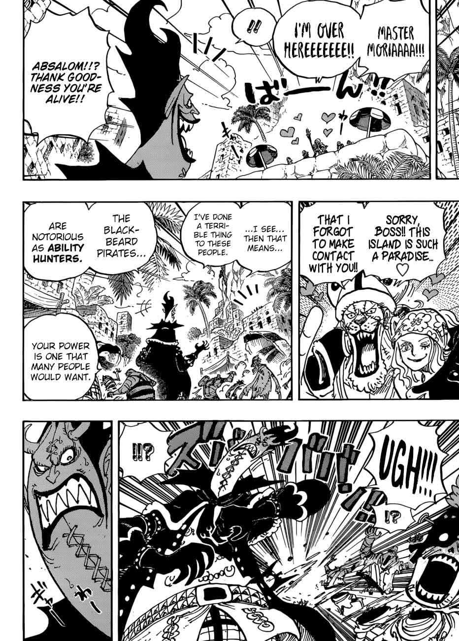 One Piece Chapter 925 page 6 - Chapter 925: Blank