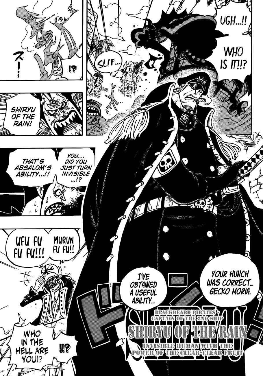 One Piece Chapter 925 page 7 - Chapter 925: Blank