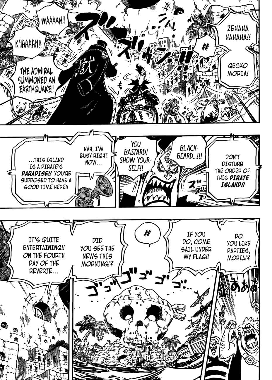 One Piece Chapter 925 page 9 - Chapter 925: Blank