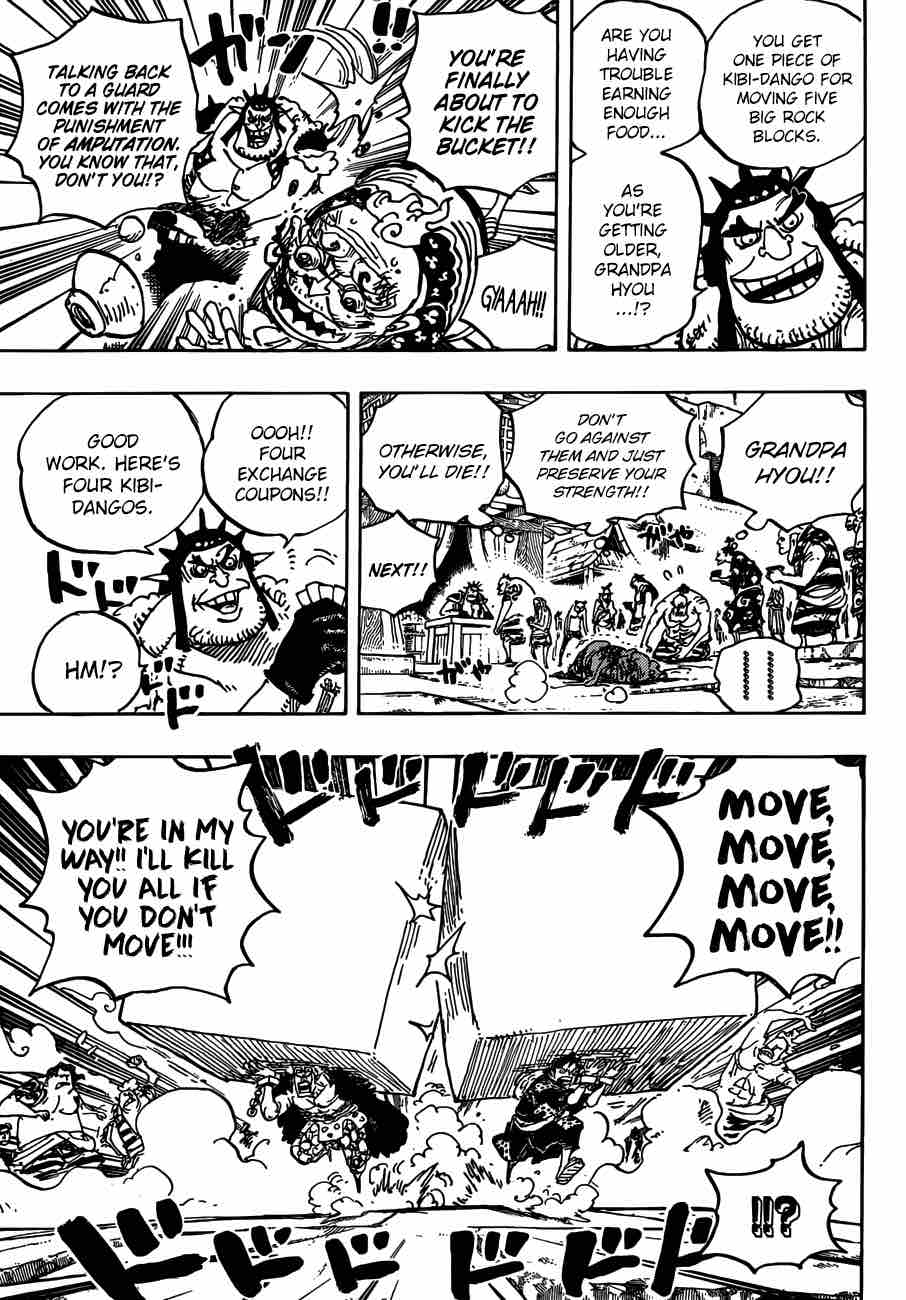 One Piece Chapter 926 page 11 - Chapter 926: The Prisoner Mine