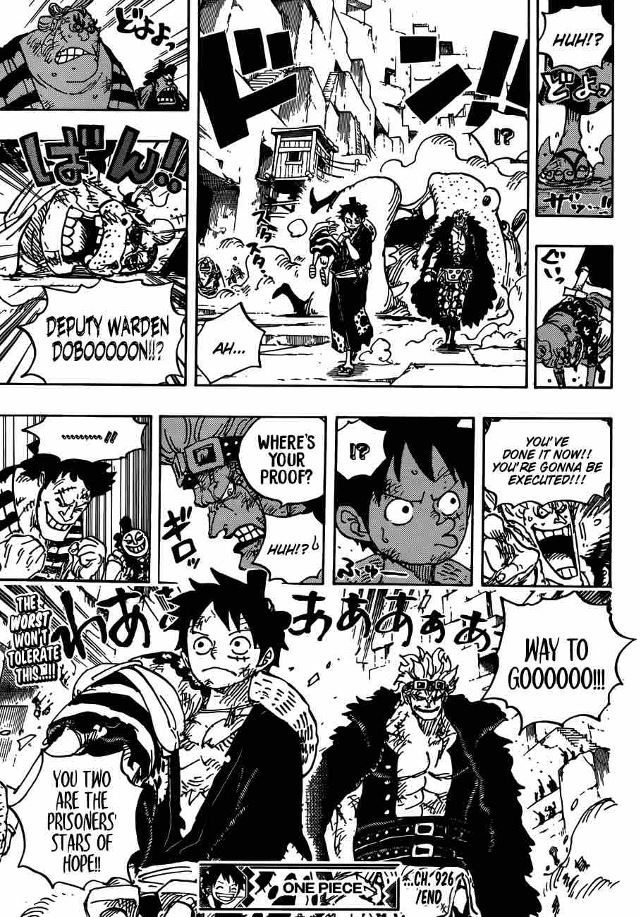 One Piece Chapter 926 page 17 - Chapter 926: The Prisoner Mine