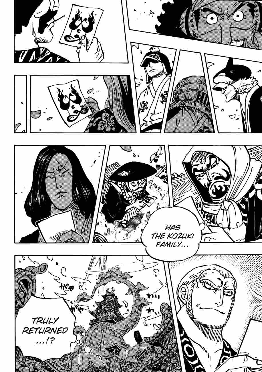 One Piece Chapter 926 page 4 - Chapter 926: The Prisoner Mine