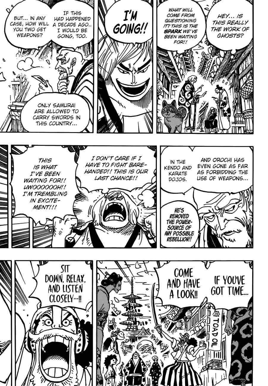 One Piece Chapter 926 page 5 - Chapter 926: The Prisoner Mine