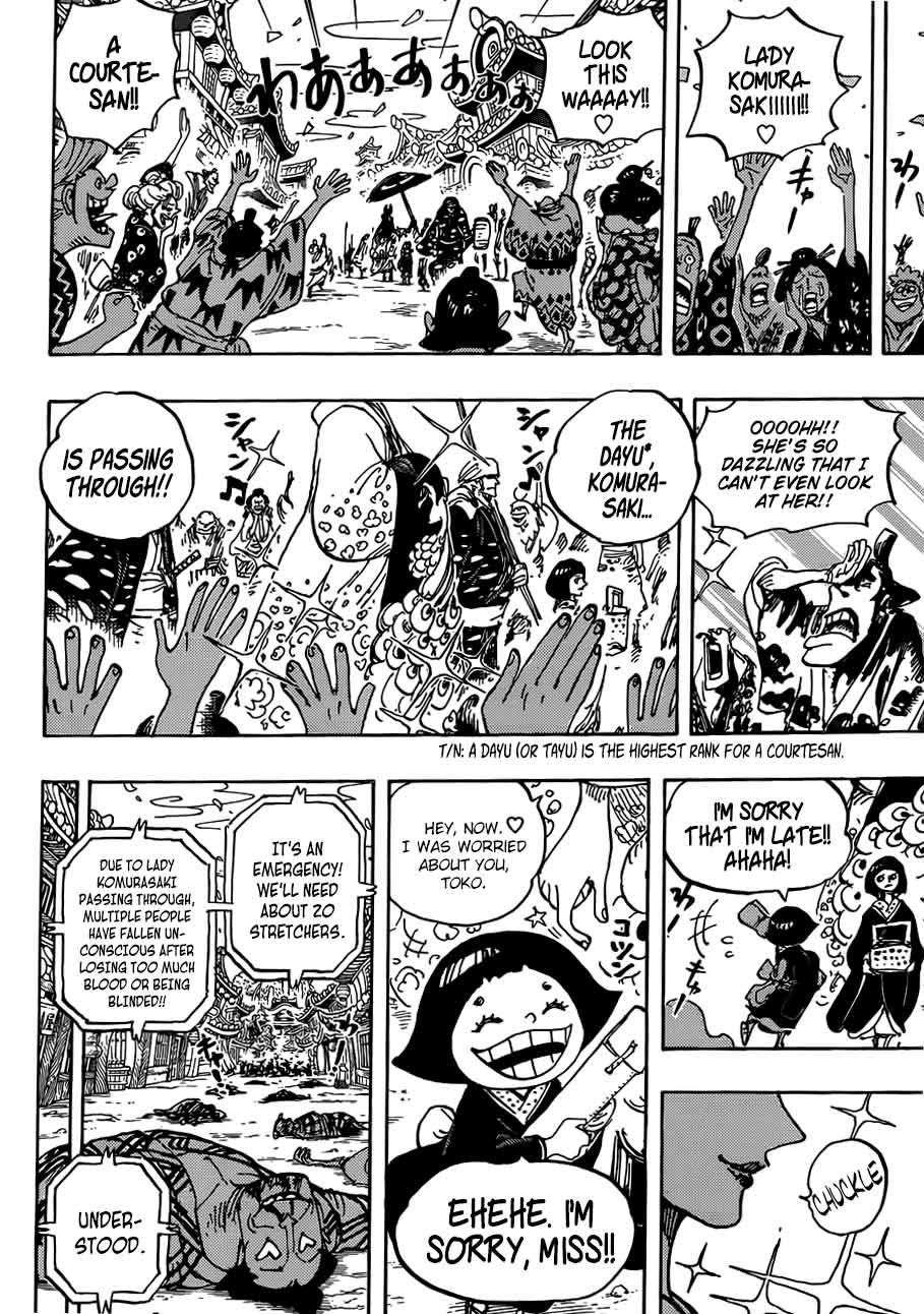 One Piece Chapter 927 page 14 - Chapter 927: O-Toko the Kamuro