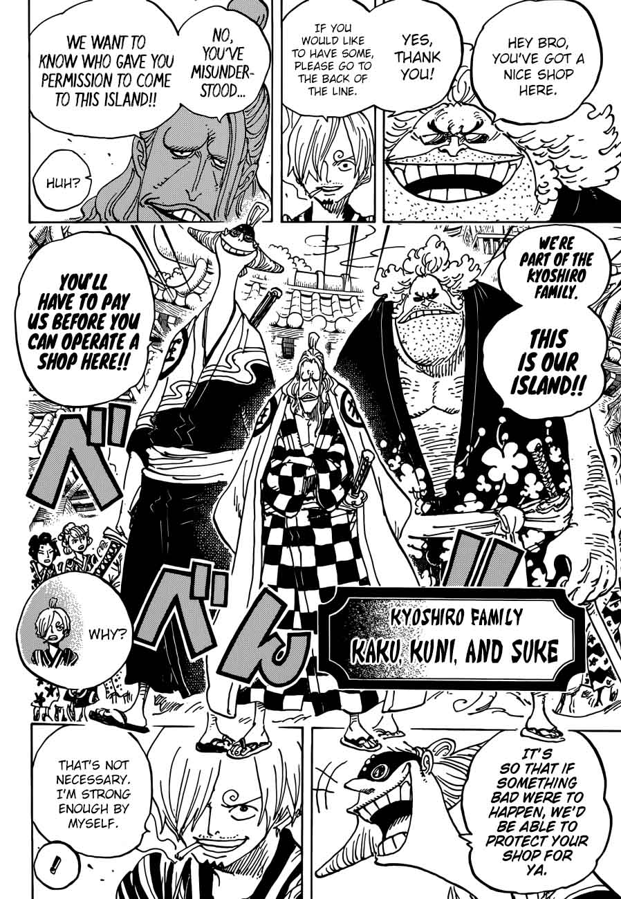 One Piece Chapter 927 page 4 - Chapter 927: O-Toko the Kamuro