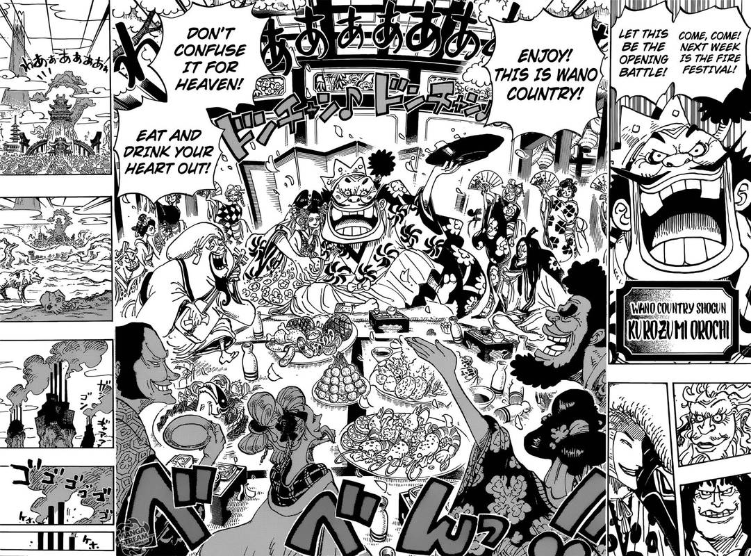 One Piece Chapter 929 page 14 - Chapter 929: Shogun of Wano Country, Kurozumi Orochi