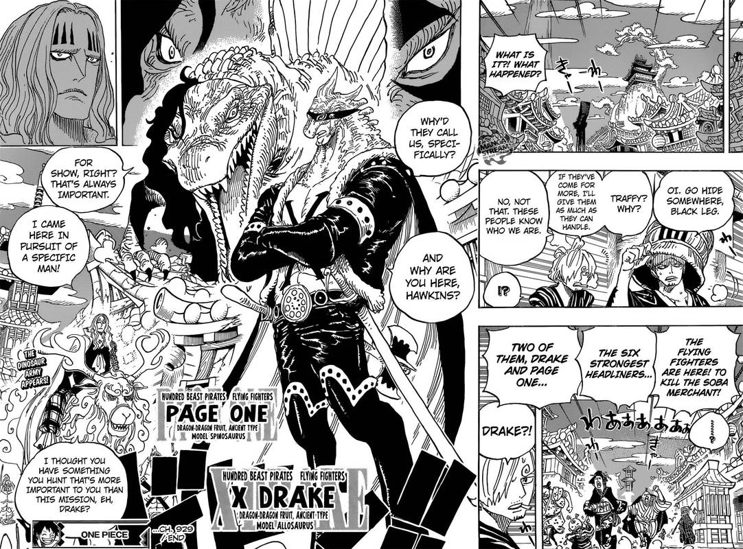 One Piece Chapter 929 page 15 - Chapter 929: Shogun of Wano Country, Kurozumi Orochi