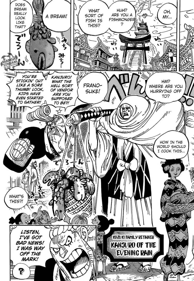 One Piece Chapter 929 page 5 - Chapter 929: Shogun of Wano Country, Kurozumi Orochi