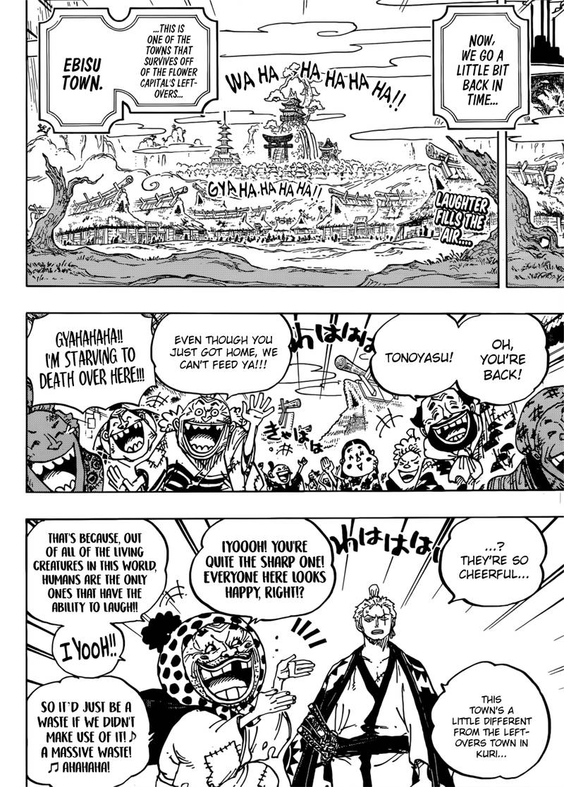 One Piece Chapter 930 page 2 - Chapter 930: Ebisu Town