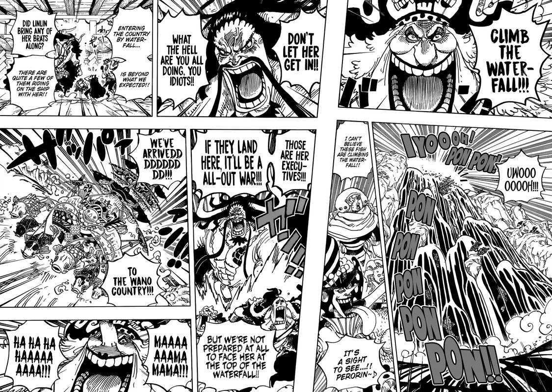 One Piece Chapter 930 page 8 - Chapter 930: Ebisu Town