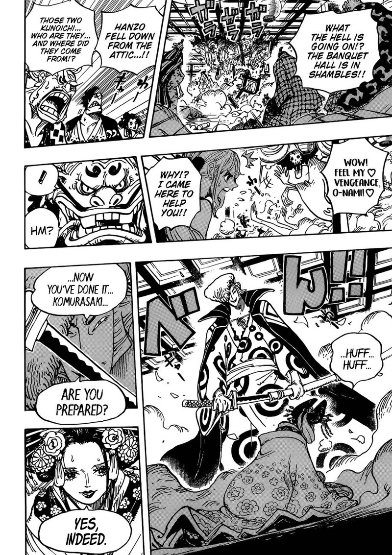 One Piece Chapter 933 page 10 - Chapter 933: A Warrior's Mercy