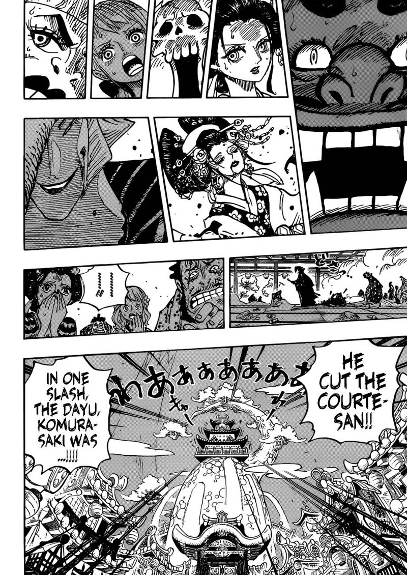 One Piece Chapter 933 page 12 - Chapter 933: A Warrior's Mercy