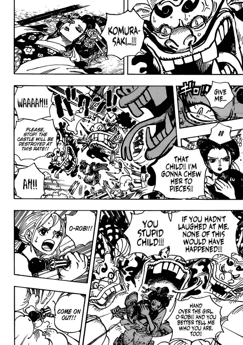One Piece Chapter 933 page 14 - Chapter 933: A Warrior's Mercy