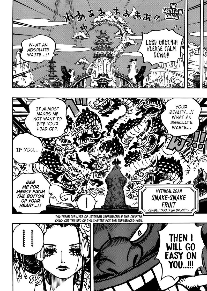 One Piece Chapter 933 page 2 - Chapter 933: A Warrior's Mercy