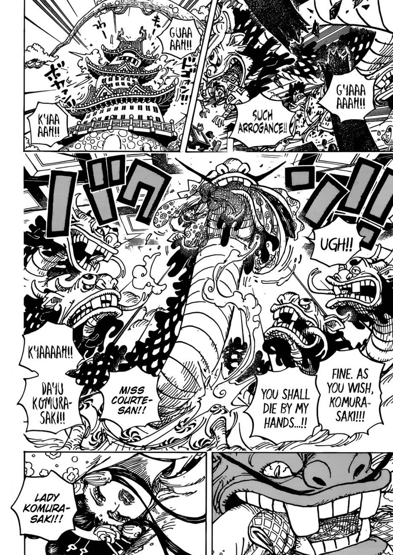One Piece Chapter 933 page 4 - Chapter 933: A Warrior's Mercy
