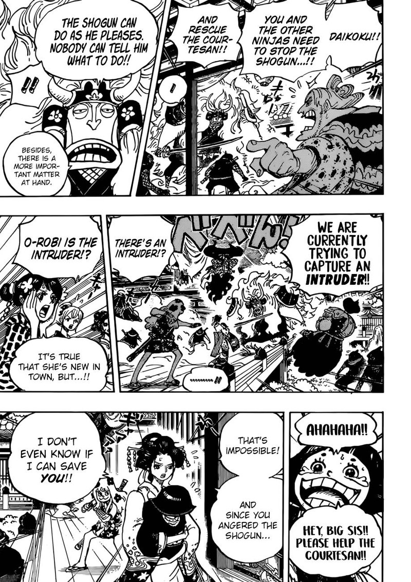 One Piece Chapter 933 page 5 - Chapter 933: A Warrior's Mercy