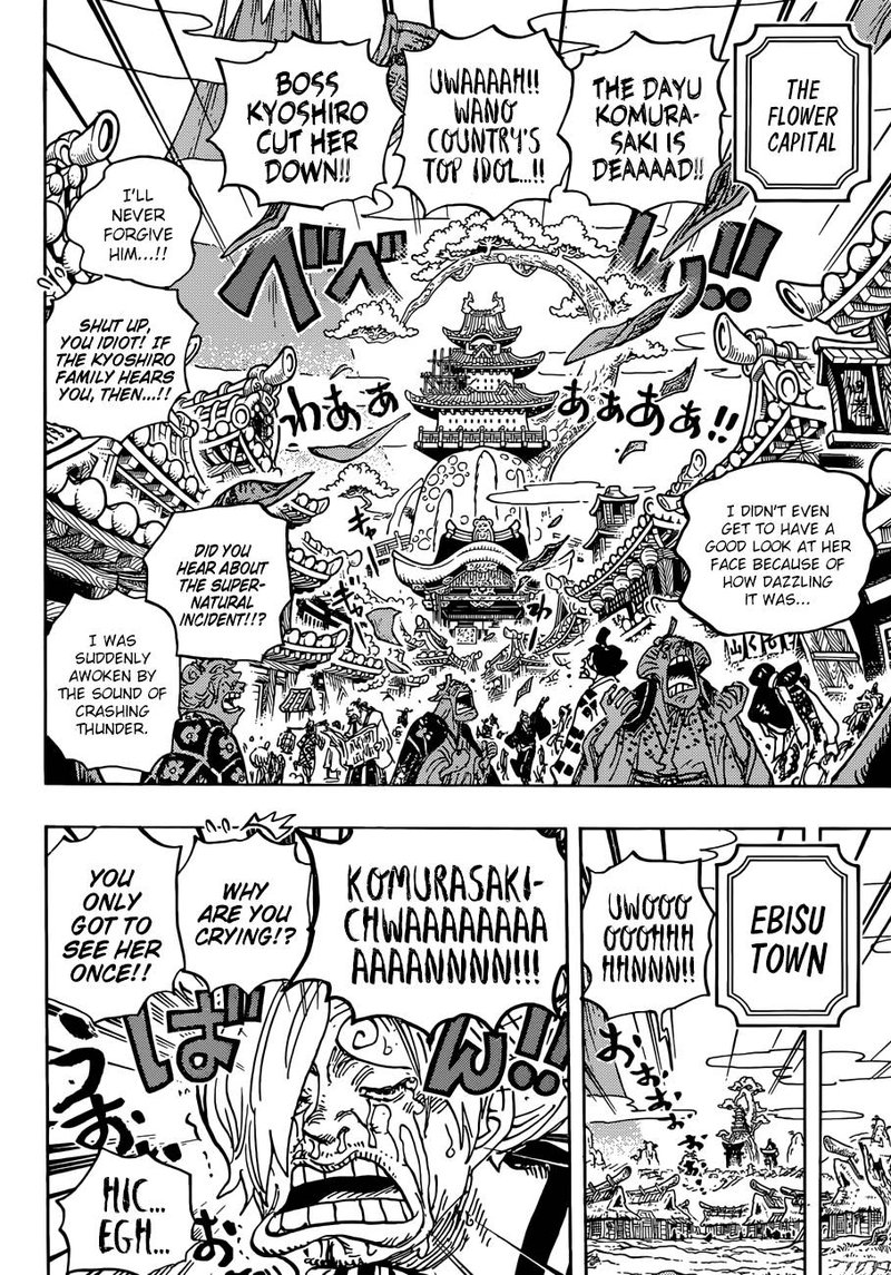 One Piece Chapter 934 page 10 - Chapter 934: Hyougoro of the Flower